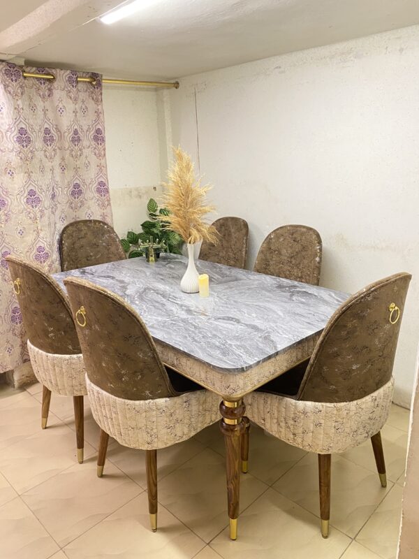 Turk 6 Person Dining Table