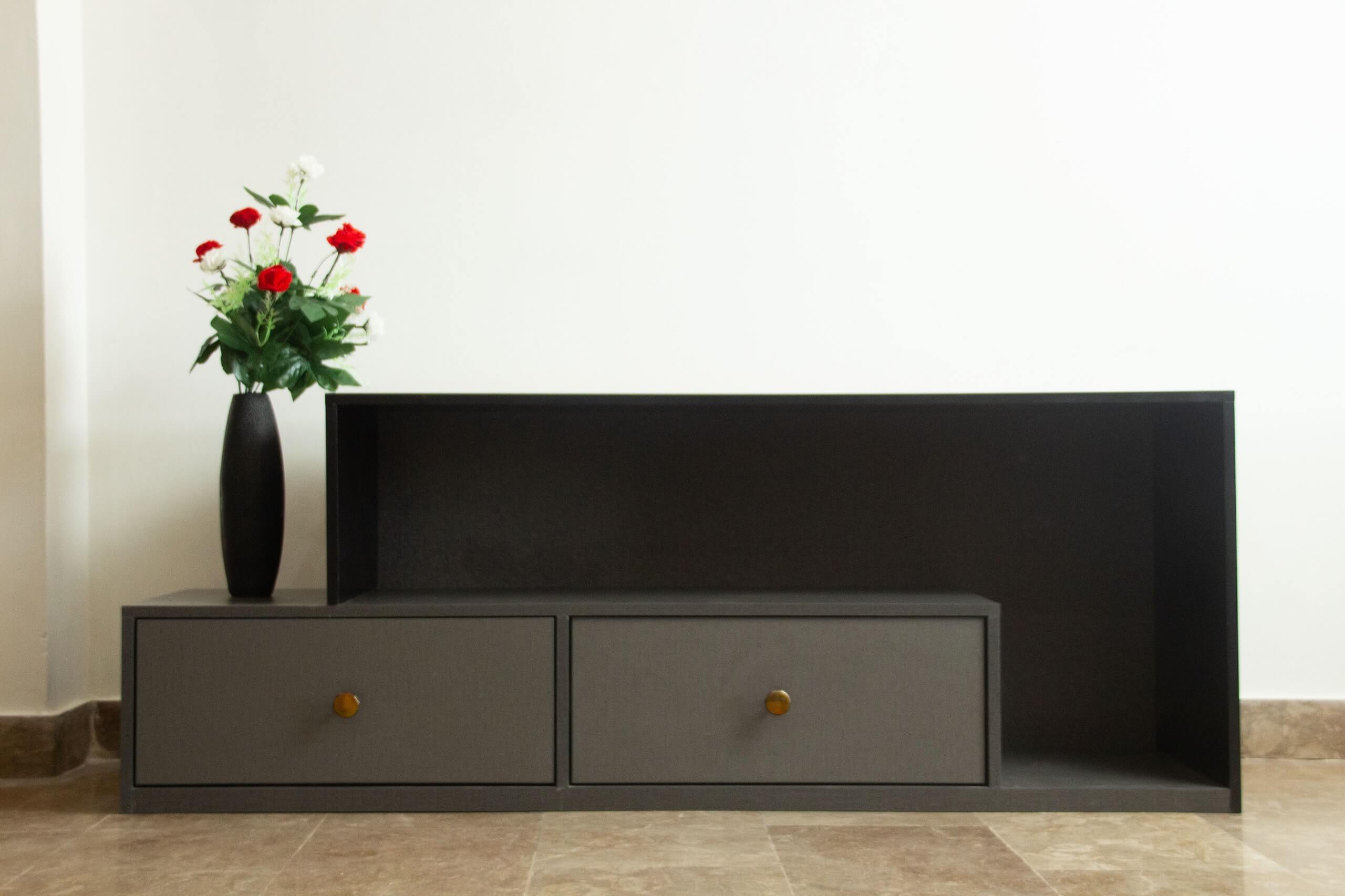 Black Grey Console
