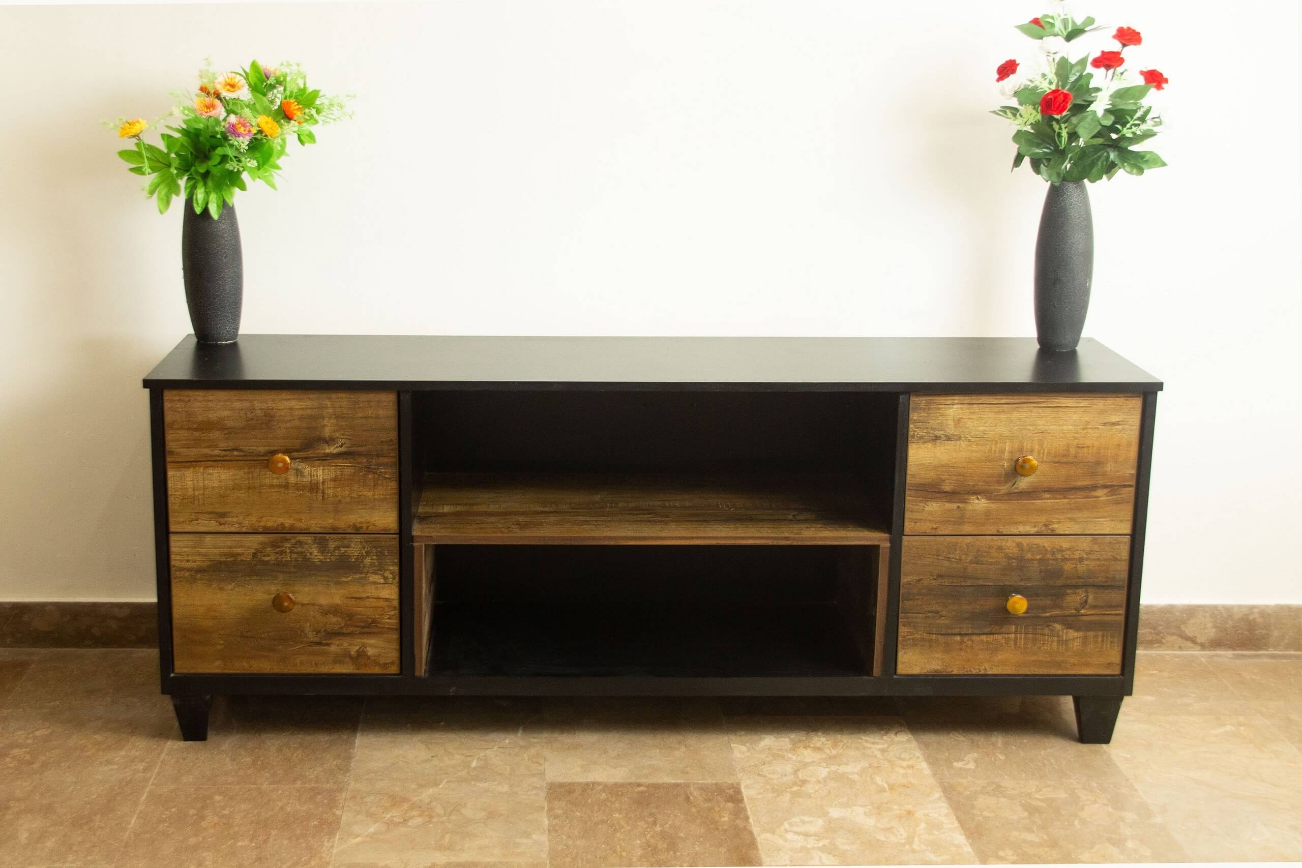 Black Brown Console