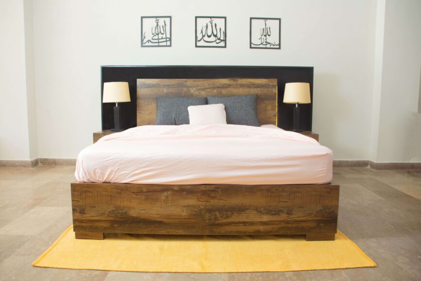 Black&brown Bed Set