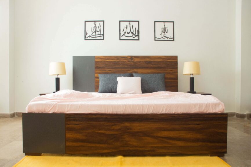Grey&Brown Bed Set