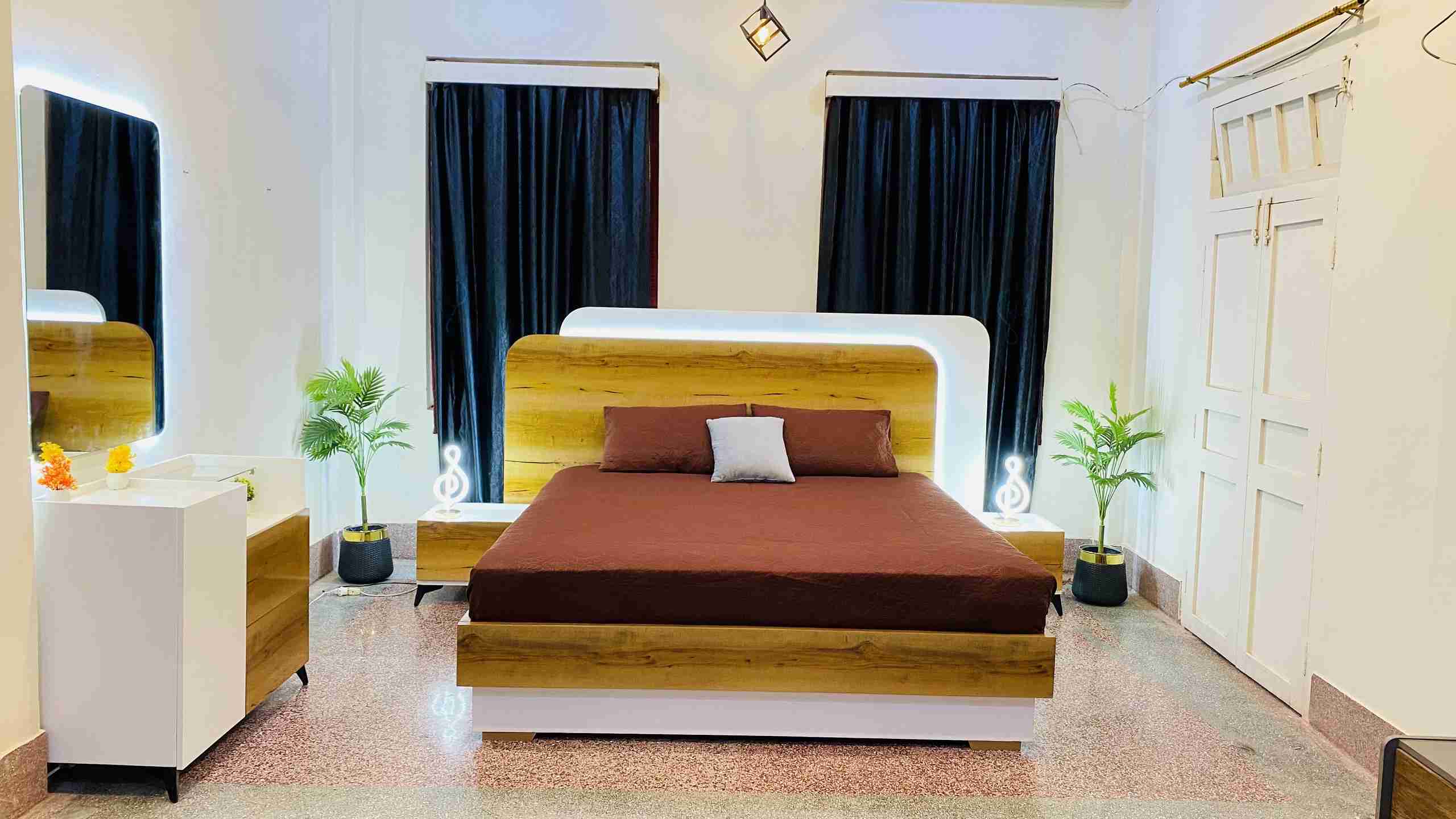 High Gloss Bed Set - Image 2